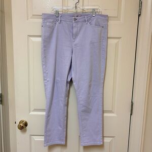 J. Jill Light Purple Slim Ankle Women's Jeans NWOT